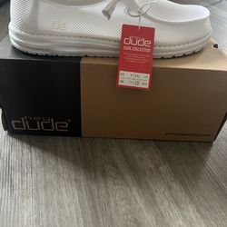 Hey Dudes, White Size 14