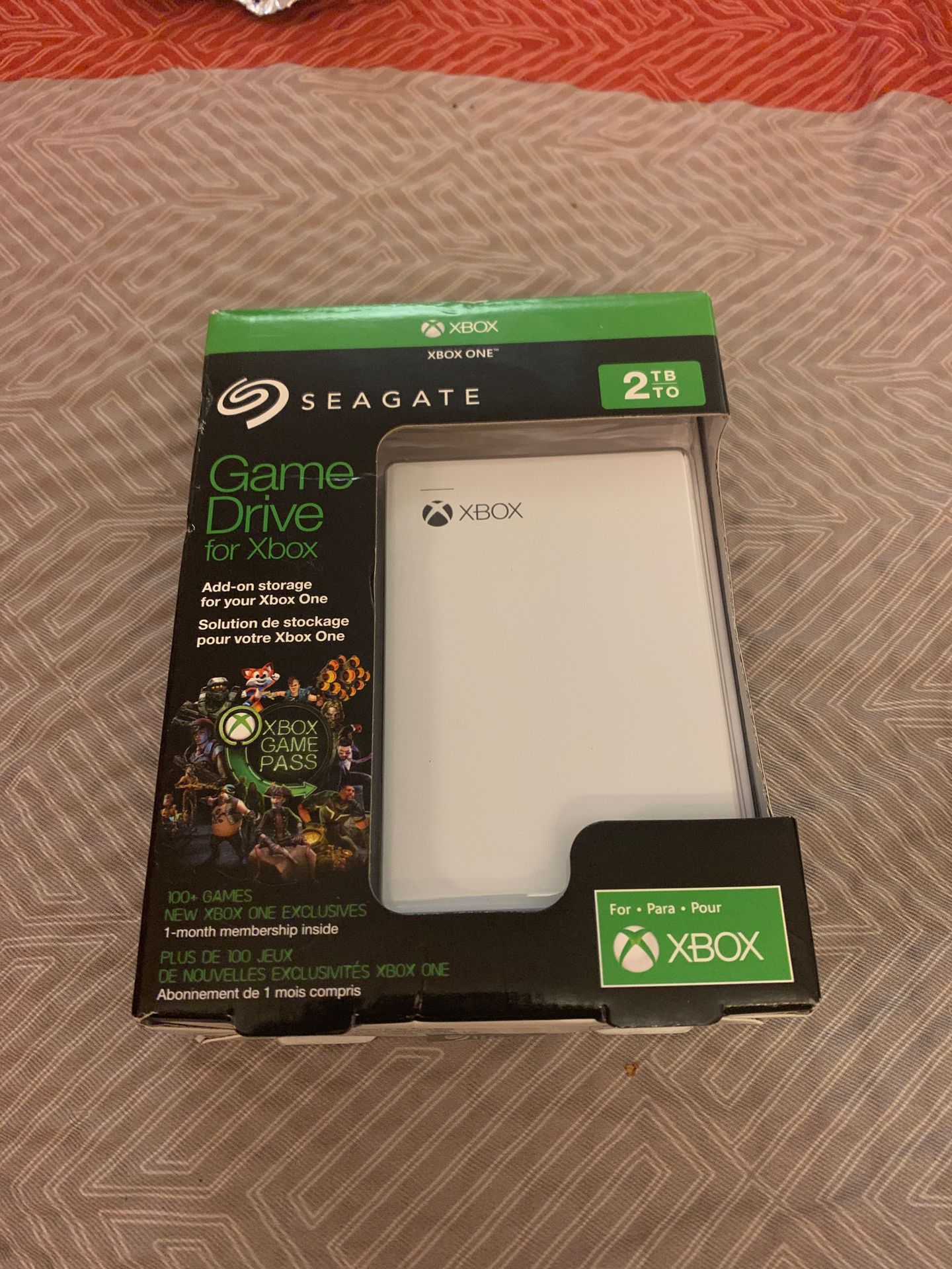 Seagate Xbox one game drive