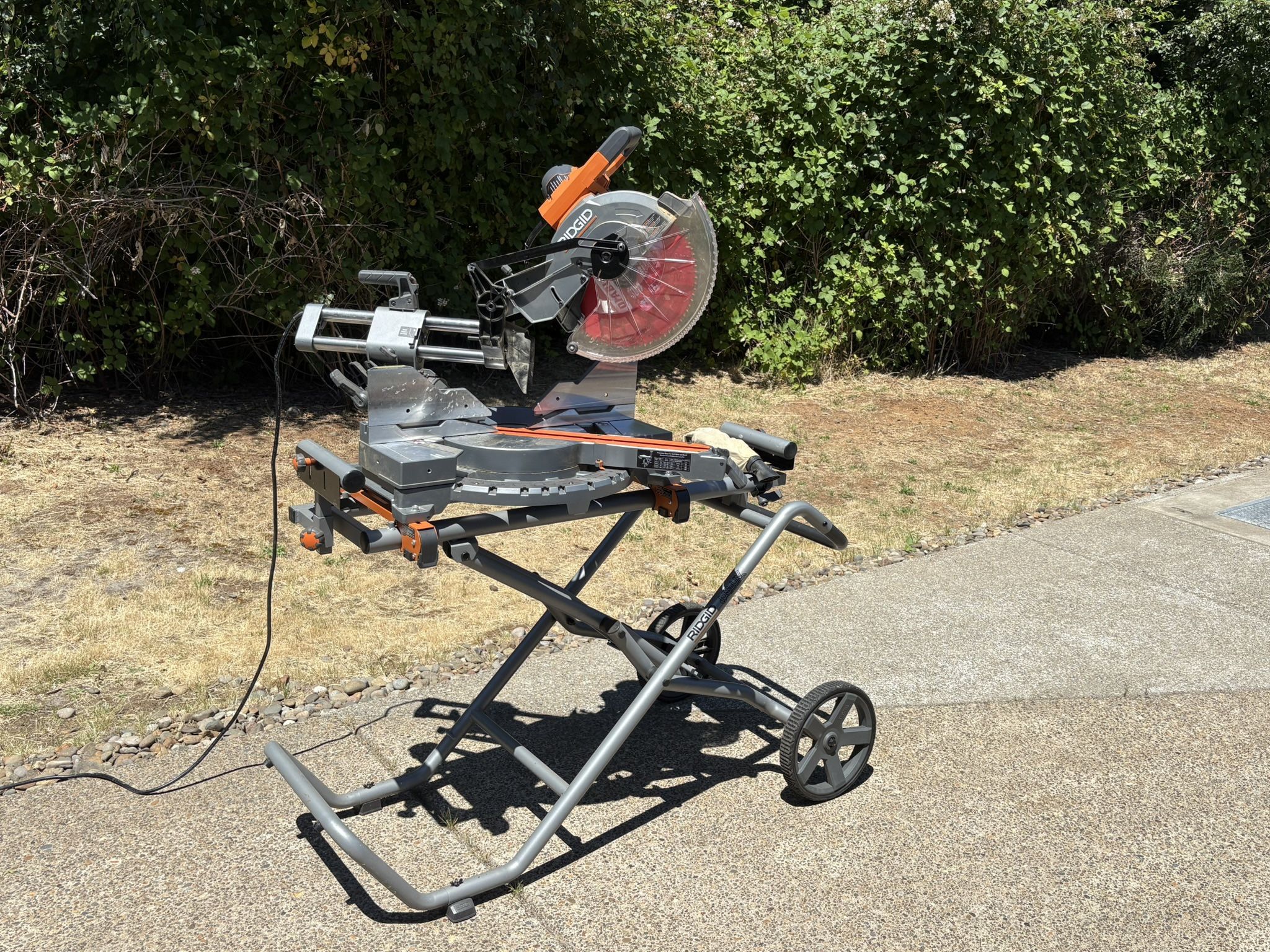 Rigid Miter Saw And Stand $250