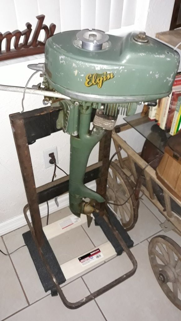 Elgin outboard 1-1/4 hp