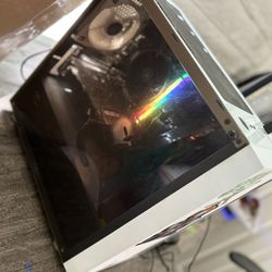 Pc Ryzen 5 2600 setup w monitor and keyboard
