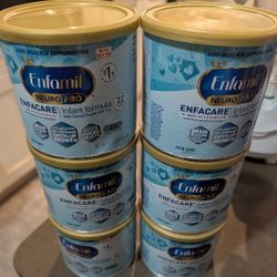 Brand New 6 Cans Of Formula ( Never Open Still Sealed).