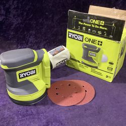🛠🧰RYOBI ONE+ 18V Cordless 5” Random Orbit Sander-LIGHTLY USED!(Tool Only)-$35!🧰🛠