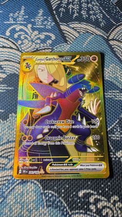Cynthia's Garchomp EX - Holo Hyper Rare SV10: Destined Rivals 241/182 NM