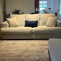 Beige sofa for sale! 