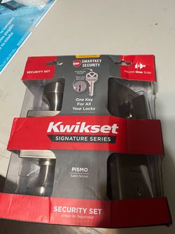 Kwikset Signature Series Pismo Security Set