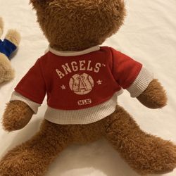  Los Angeles Anaheim Angels Teddy Bear Plush 10” Good Stuff MLB Baseball T-shirt