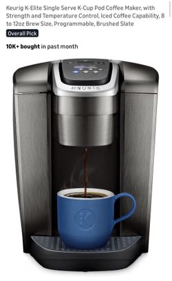Brand New - Keurig K-Elite Single Serve K-Cup Pod Coffee Maker
