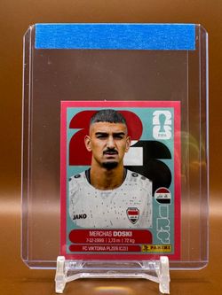 2026 Panini FIFA World Cup Merchas Doski Fuschia sticker