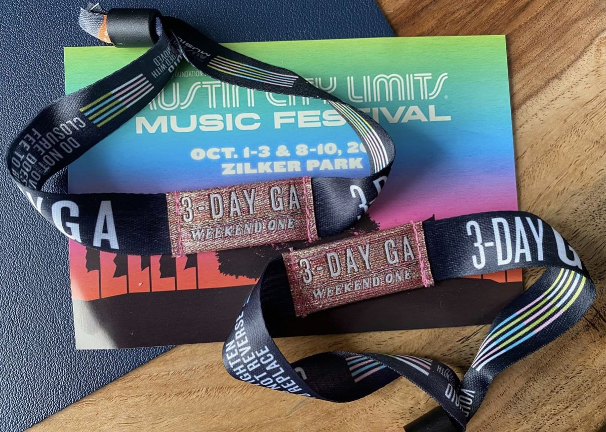 Two ACL Weekend 1 Passes
