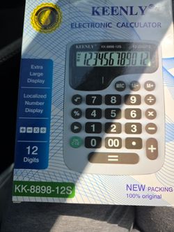 Keenly KK-8898-12S Electronic Calculator