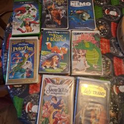 8 Vhs Tapes