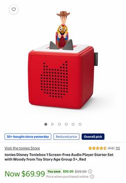 Toniebox Starter Set with Woody Tonie