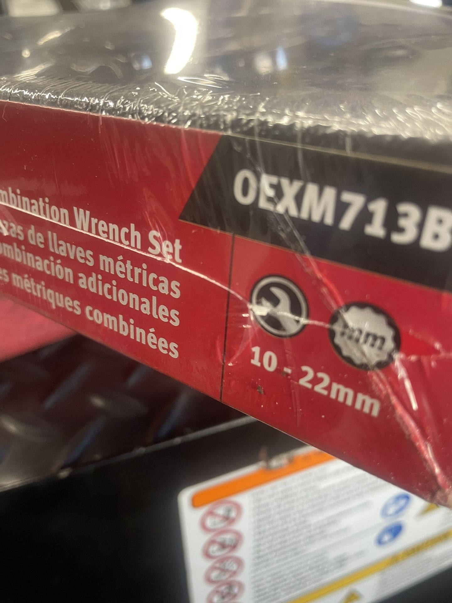 Snap On 13pc Metric Flank Drive Combination