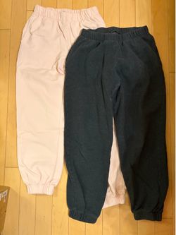 Pink and Gray Brandy Melville Sweats