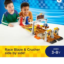 Fisher Price Monster Trucks Race Track Playset