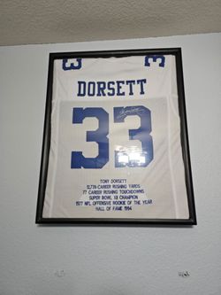 4 Tony Dorsett Autographed Jerseys with COA