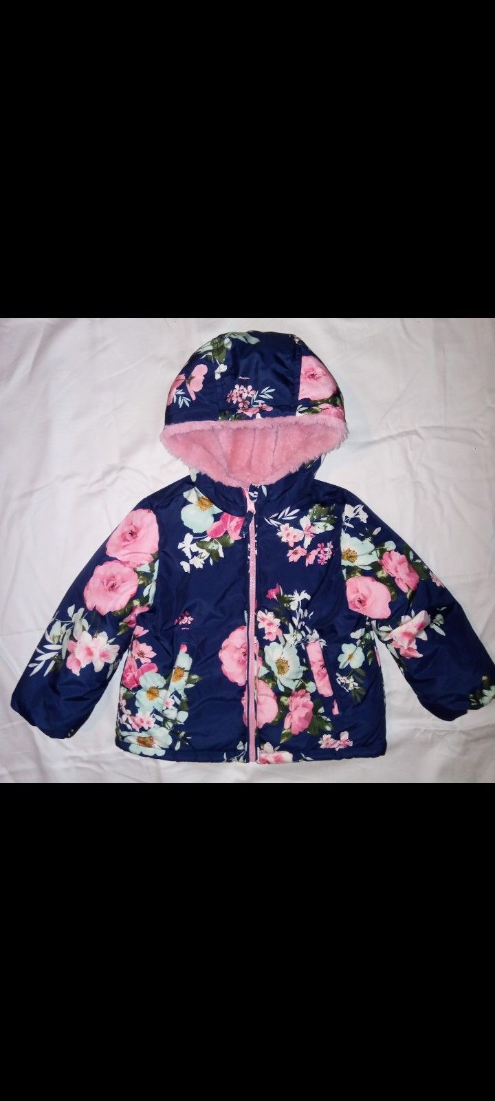 Toddler Blue Puffer Jacket