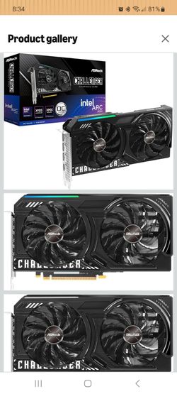 Intel Arc graphics card