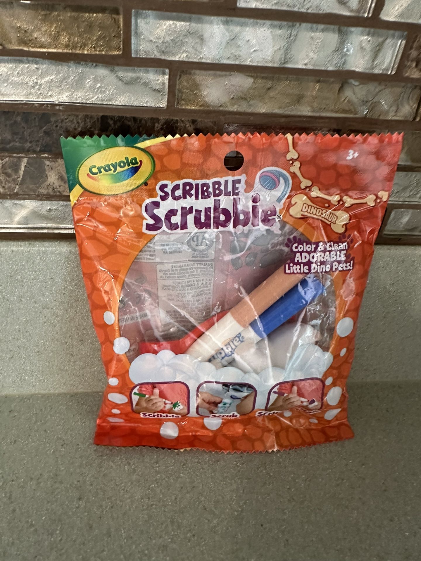 Brand New Crayola Scribble Scrubbie Dinosaur set