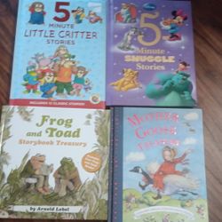 4 Hard Cover Books For Kids $12 OBO 
