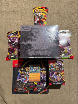 Pokemon Pitch Black ETB Booster Bundle