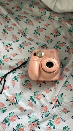 Pink Polarid Camera