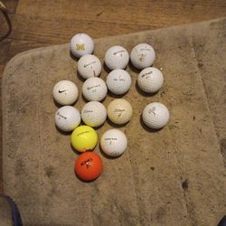 17 Golf Balls
