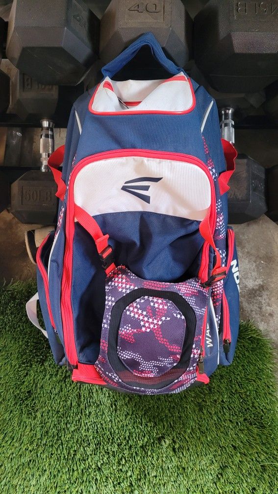 Easton - Walkoff Elite, Red, White, And Blue Baseball Bag