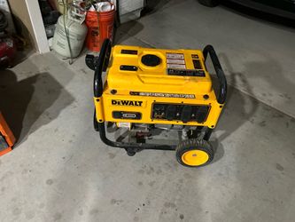 DeWalt generator