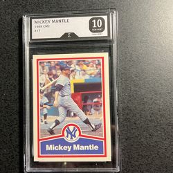 Mickey Mantle 1989 #17- Graded 10