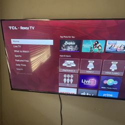 Brand New 43’ Smart Tv 