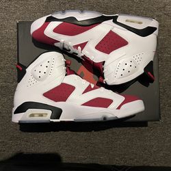 Air Jordan 6 Carmine Sz11-12