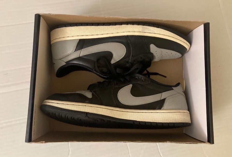 Size 10 - Jordan 1 Retro Low OG Shadow 2015 Original Box