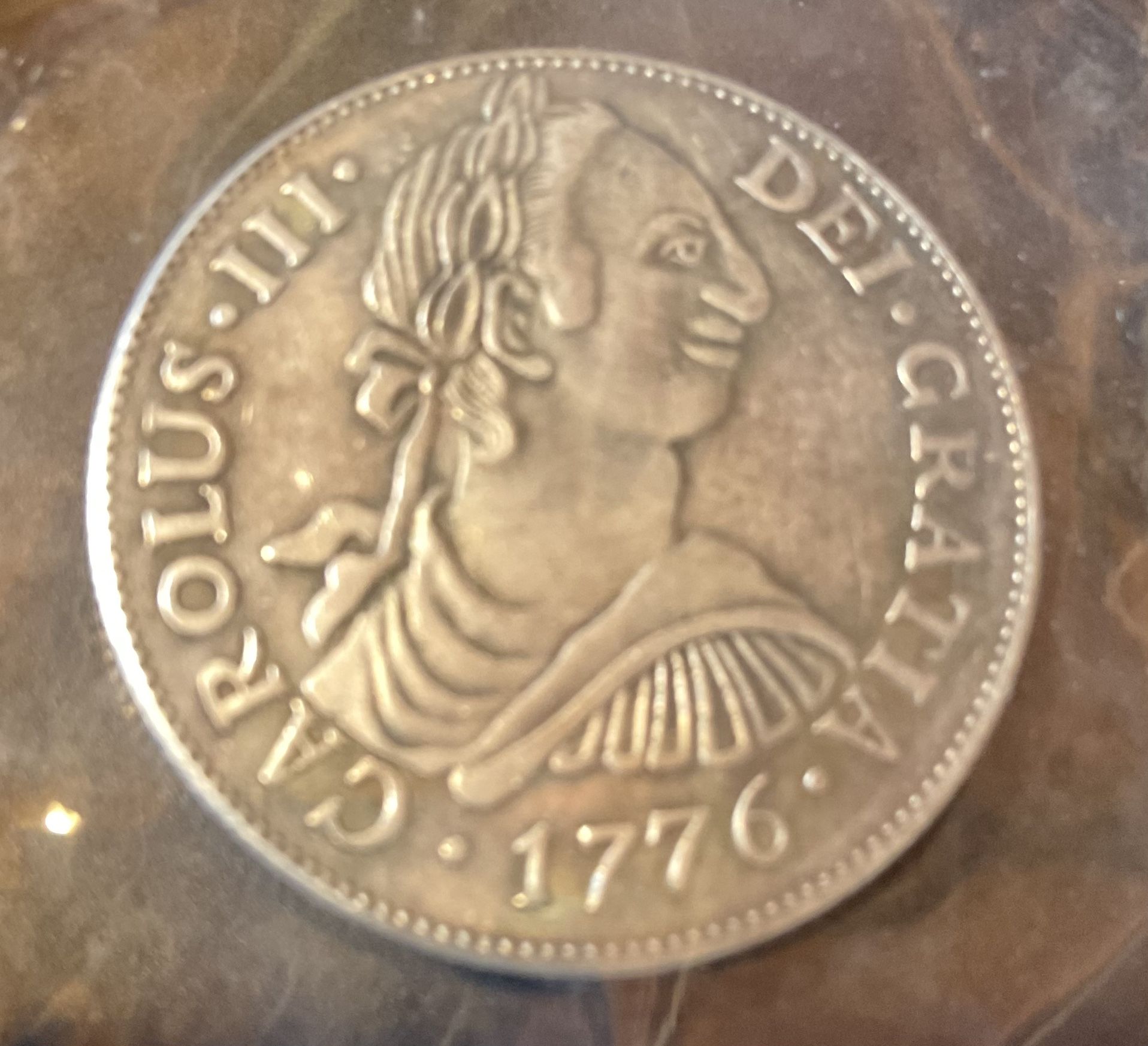 1776 Chile 8 Reals