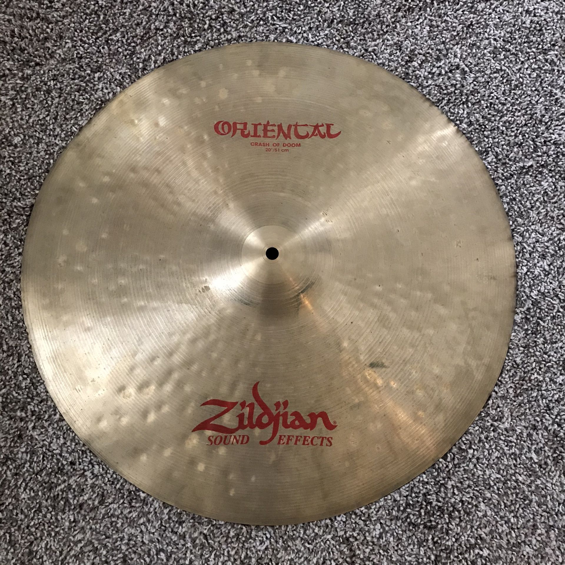 Zildjian 20” Oriental Crash of Doom
