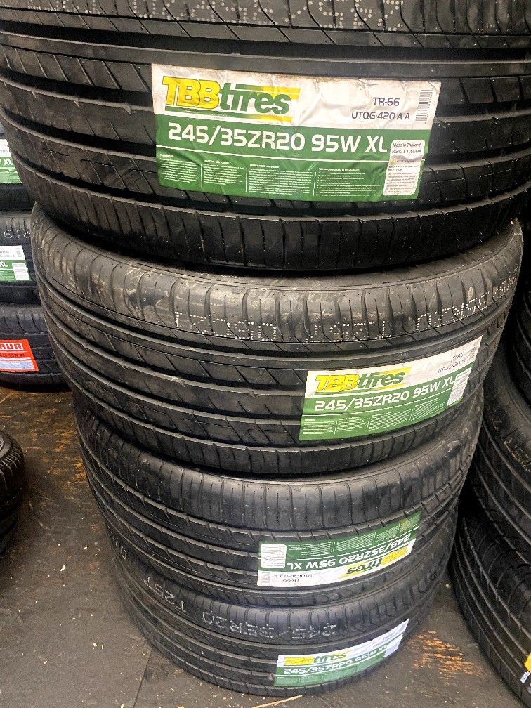 FOUR BRAND NEW TIRES 245/35/20 new TBB TIRES 399 for Sale in Santa Fe