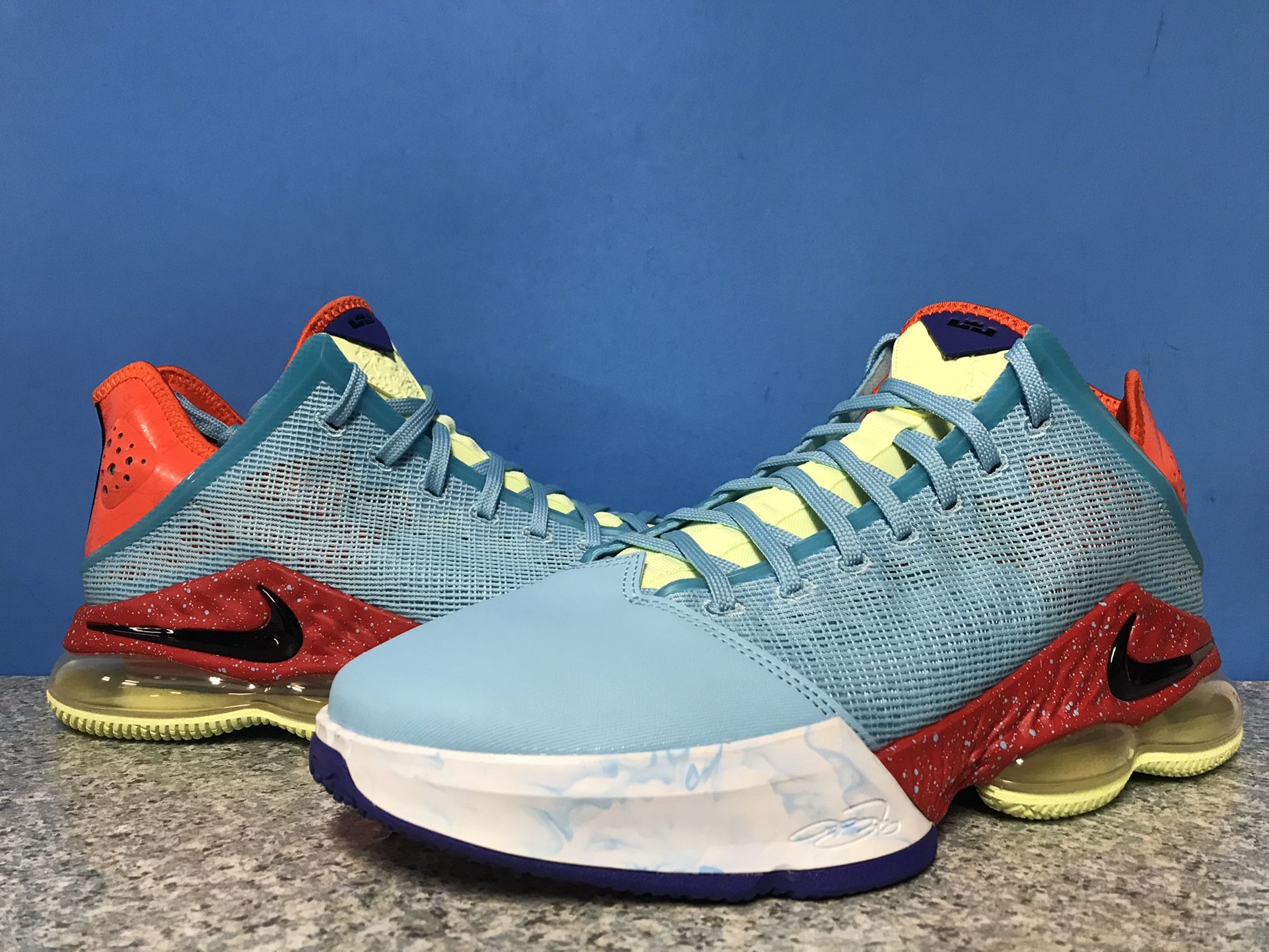 New Nike Lebron 19 Low Blue Chill