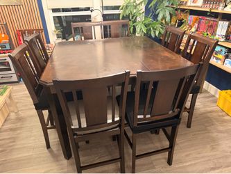 Counter Height Table and Chairs/Bench