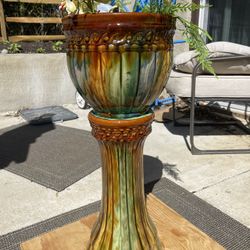 1920-30’s MCCOY FLOWER POT COMPLETE