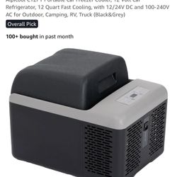 Alpicool C12 portable car refrigerator. 