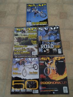 5..BMX  SNAP..magazine'z..