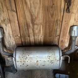 2014-2017 Infiniti Q50 Stock Muffler 