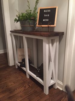 Foyer farm table (price reduced)