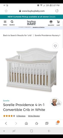 4-in-1 Convertible Crib White