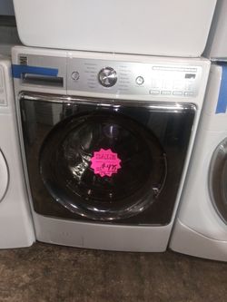 SALE !!! NEW scratch and dent Kenmore front load washer with 6 months warranty