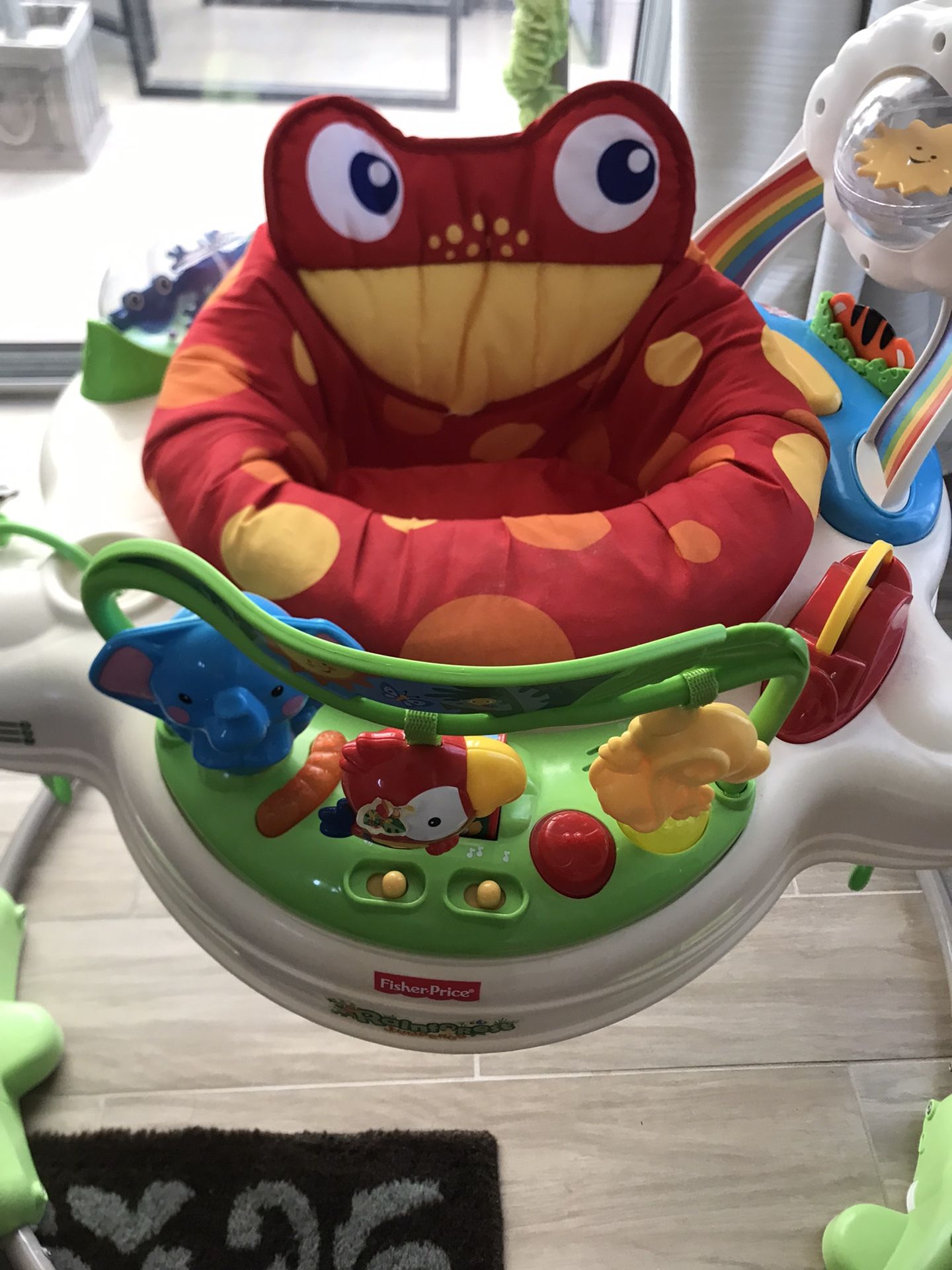 Gym Fisher Price Folding Jumperoo Fisher-Price Baby Bouncer Pink