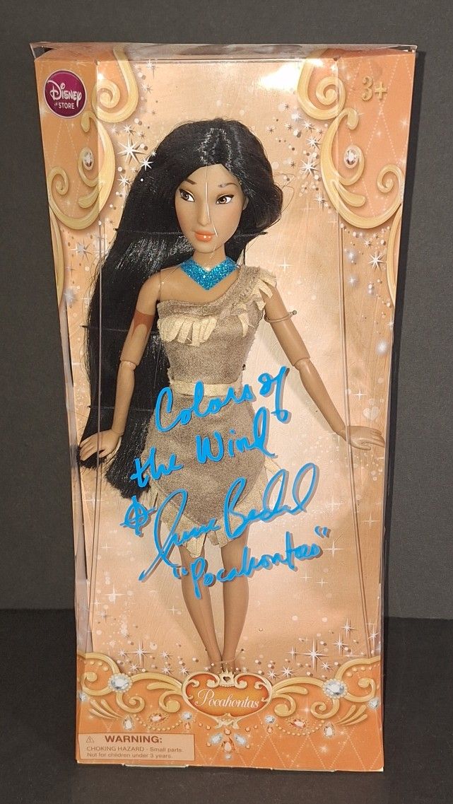 🔥 Irene Bedard autographed action figure Beckett COA 🔥