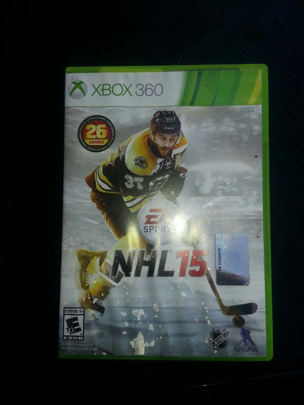 XBOX 360 NHL15.GAME