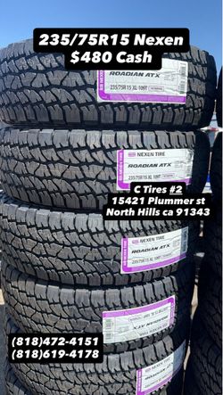 235/75R15 Nexen Tire ( 4 NEW TIRES )